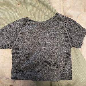 Work out cropped top